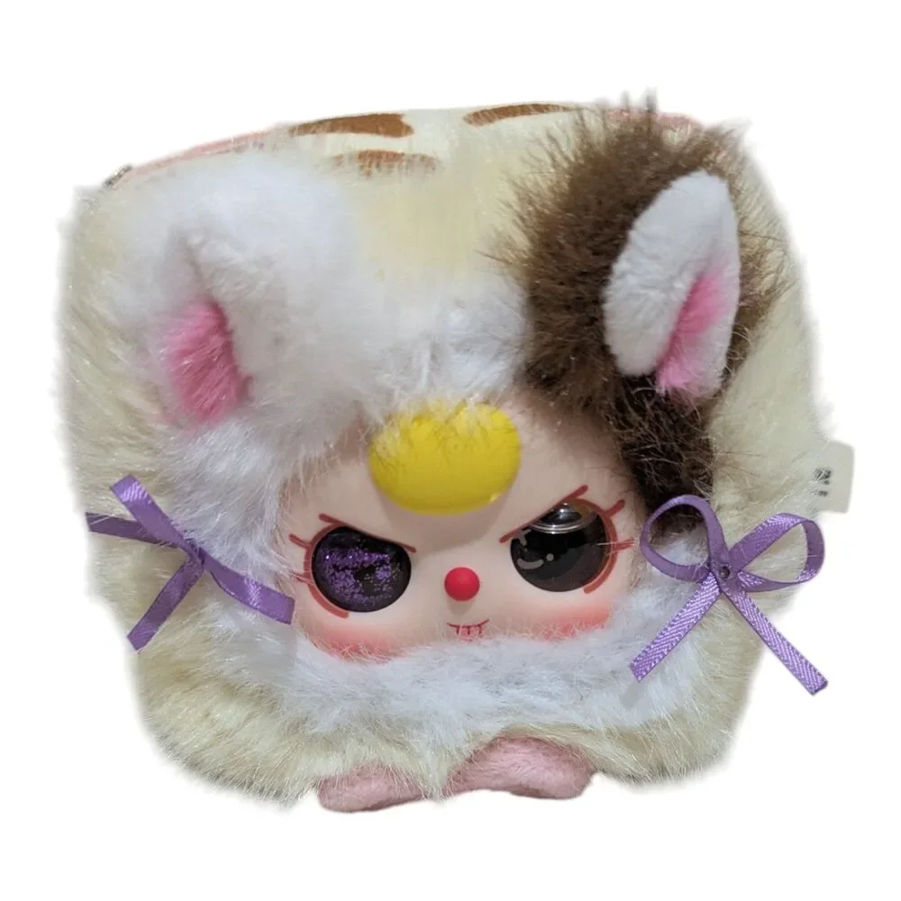 Baby Three Special Eyes Plush Jewelry Box Organizer Kawaii Doll Storage Case - Picture 2 of 6